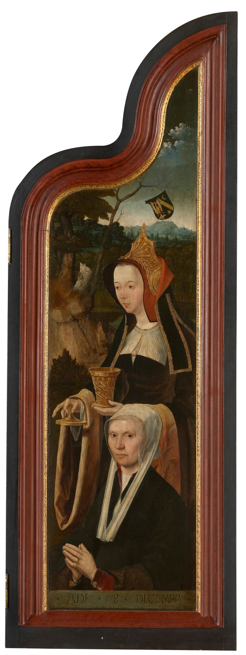 Portrett av Gerbrich Claesdr - Jacob Cornelisz van Oostsanen