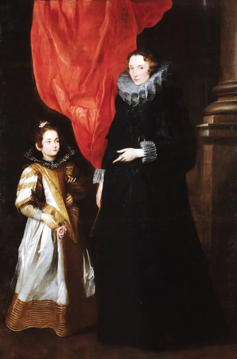 Portrett av Geronima Sale Brignole med datteren Maria Aurelia - Antoine van Dyck

Source:
Portrait de Geronima Sale Brignole avec sa fille Maria Aurelia - Antoine van Dyck