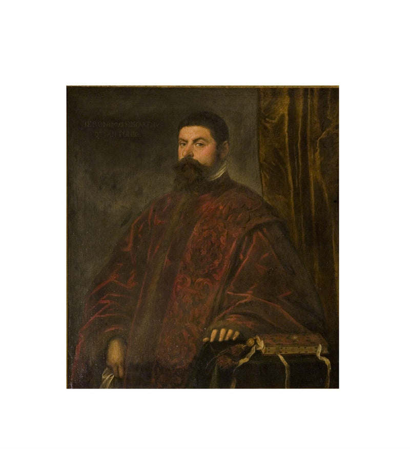 Portrett av Geronimo Foscarini, prokurator for Saint-Marc - Jacopo Tintoretto