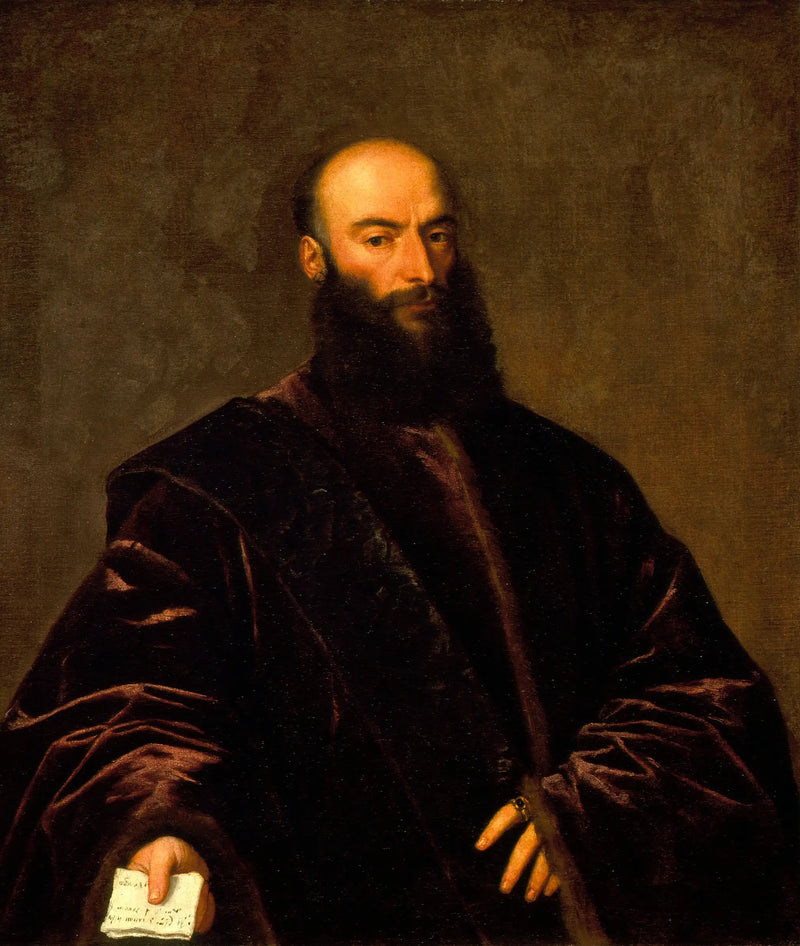 Portrett av Giacomo di Andrea Dolfin - Titian