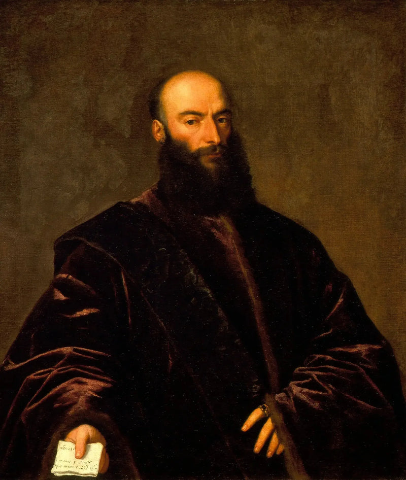Portrett av Giacomo di Andrea Dolfin - Titian