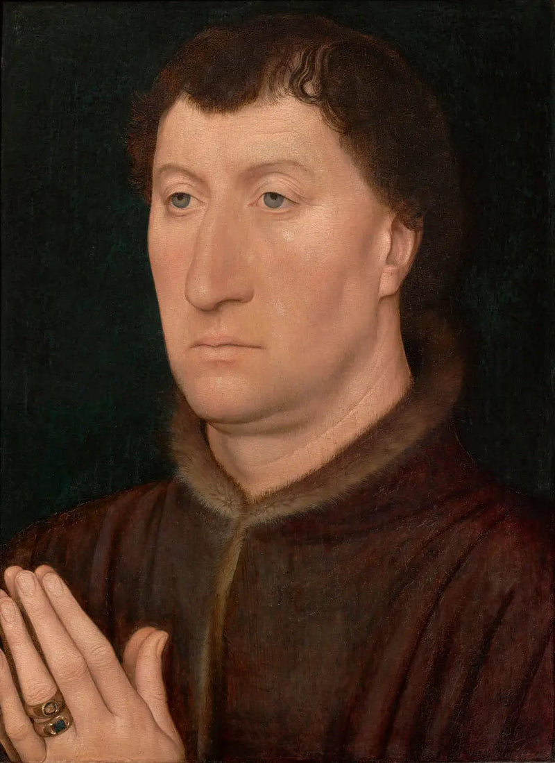 Portrett av Gilles Joye - Hans Memling