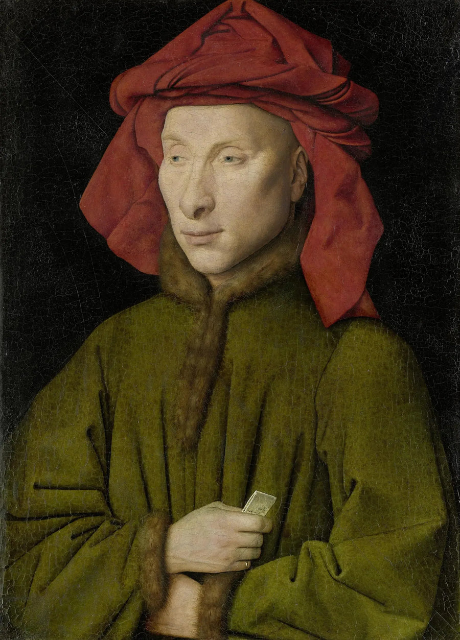 Portrett av Giovanni Arnolfini - Jan van Eyck

Source:
Portrait de Giovanni Arnolfini - Jan van Eyck