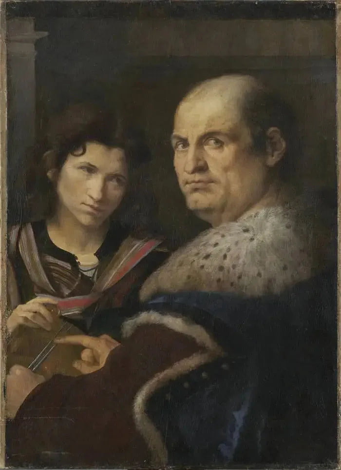 Portrett av Giovanni Borgherini og Trifone Gabriel - Giorgione