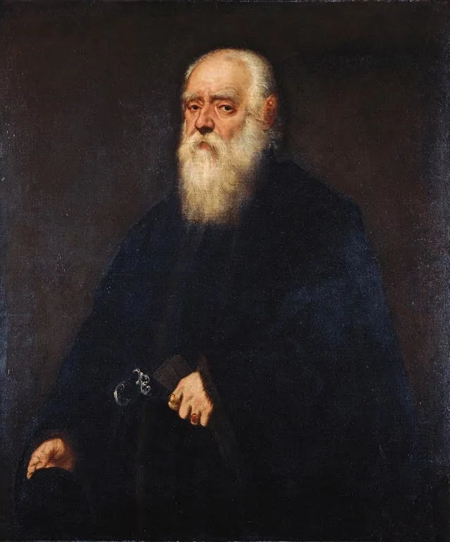 Portrett av Girolamo Pozzo - Jacopo Tintoretto