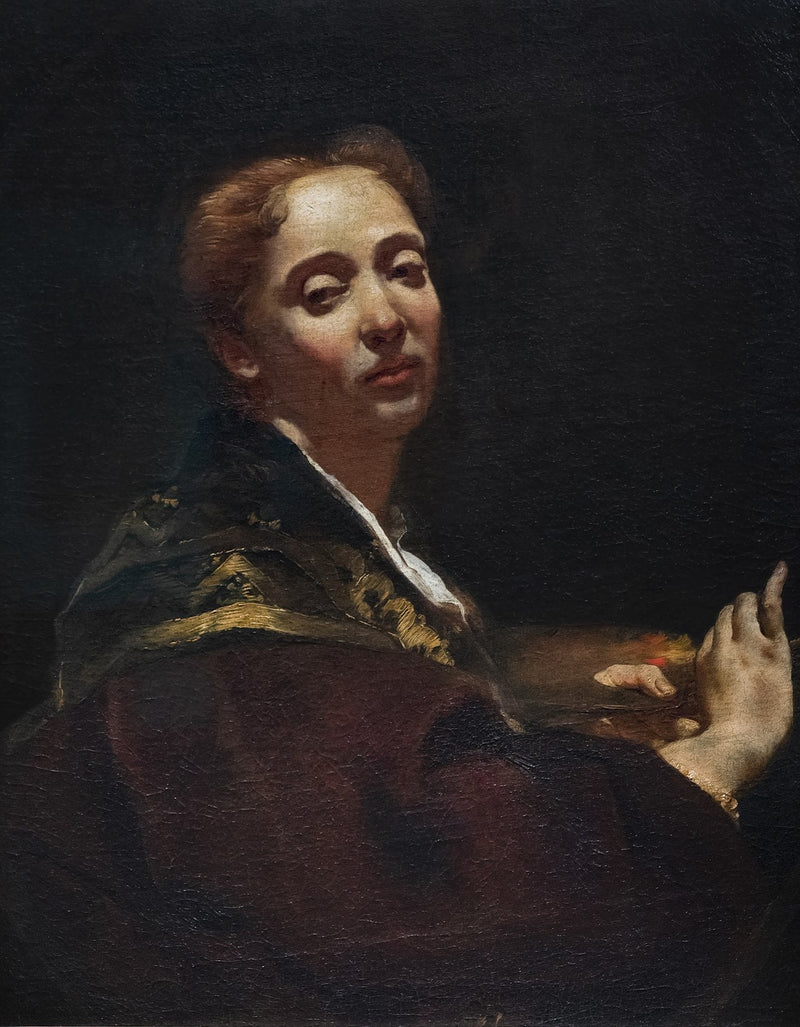 Portrett av Giulia Lama - Giovanni Battista Piazzetta