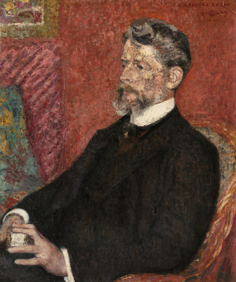 Portrett av Grégoire Le Roy - Georges Lemmen