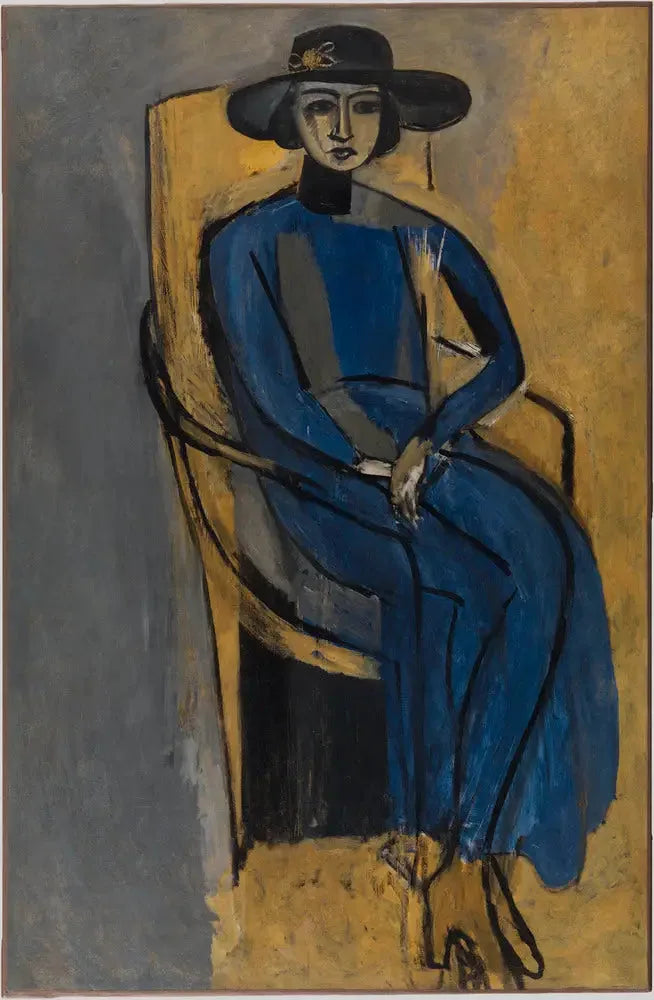 Portrett av Greta Prozor - Henri Matisse
