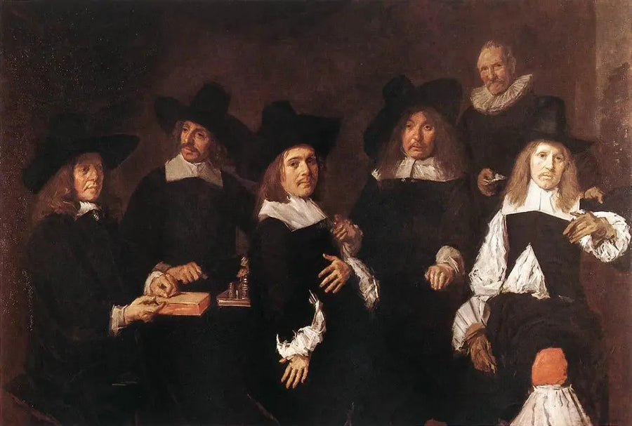 Gruppereferat av regentene ved aldershospice - Frans Hals

Source:
Portrait de groupe des régents de l'hospice des vieillards - Frans Hals