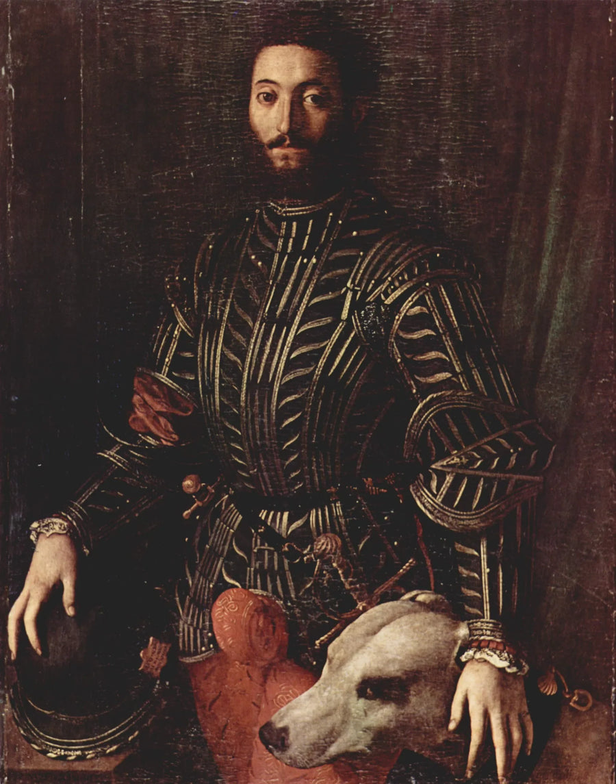 Portrett av Guidobaldo II della Rovere - Bronzino