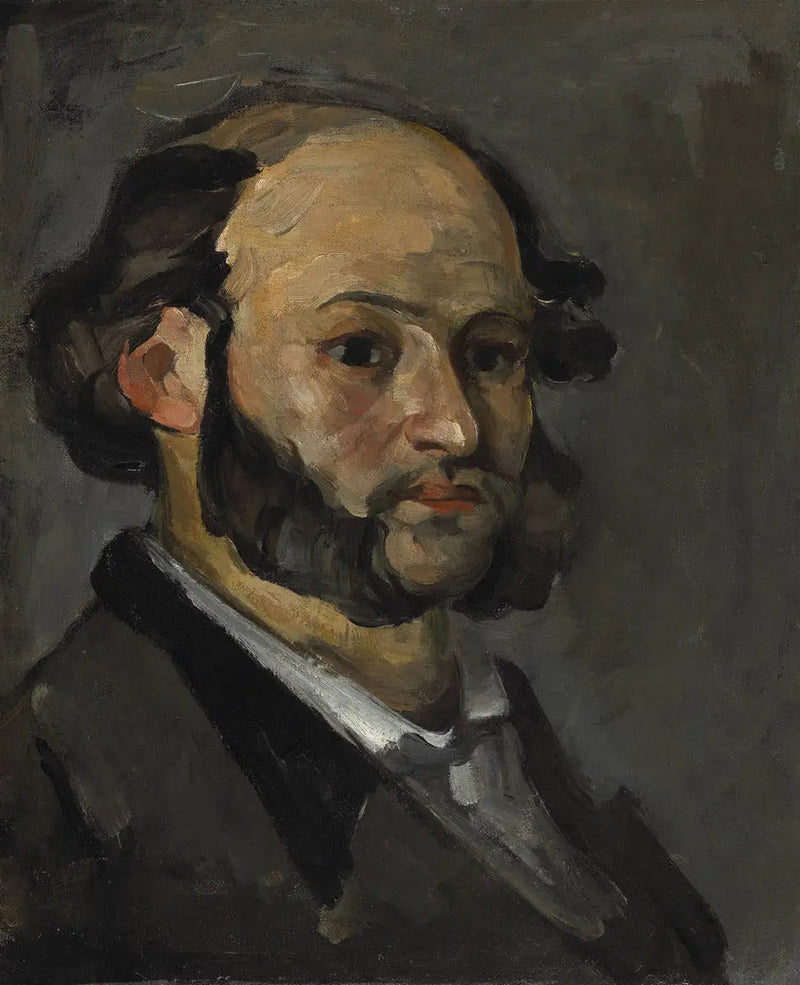 Portrett av Gustave Boyer - Paul Cézanne