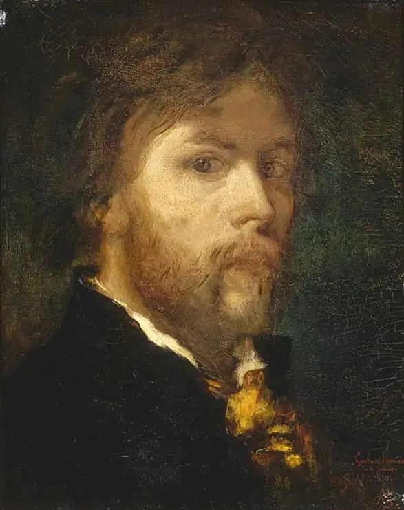 Portrett av Gustave Moreau av ham selv - Gustave Moreau