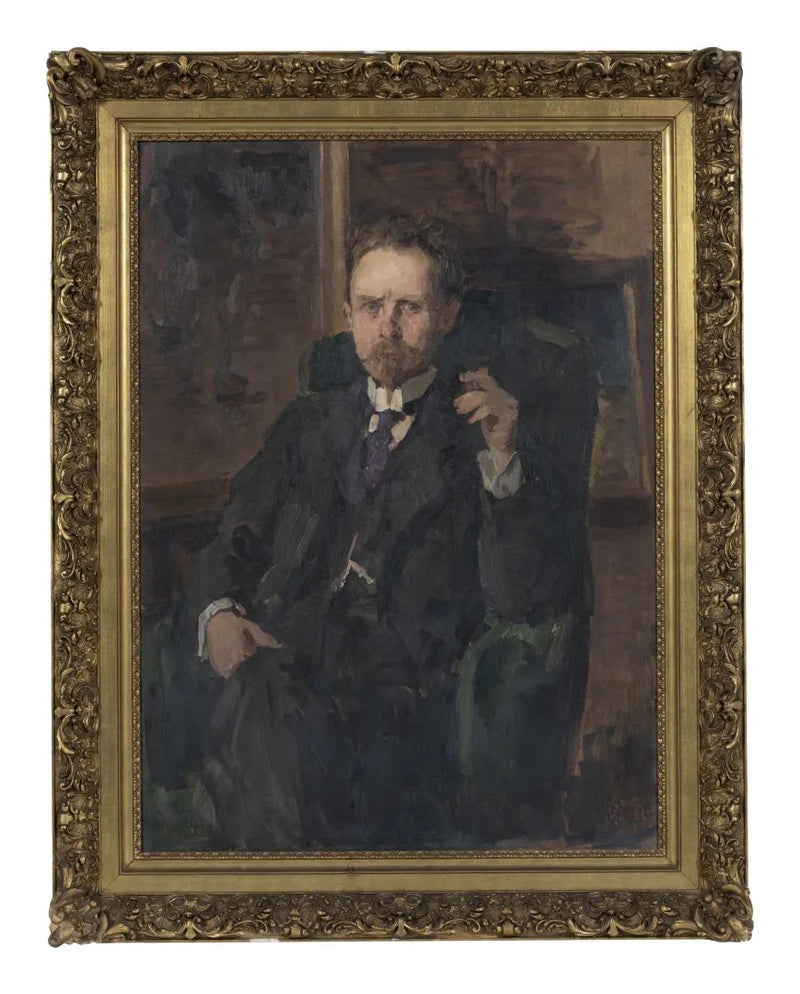 Portrett av H.M. Mennes - Isaac Israëls