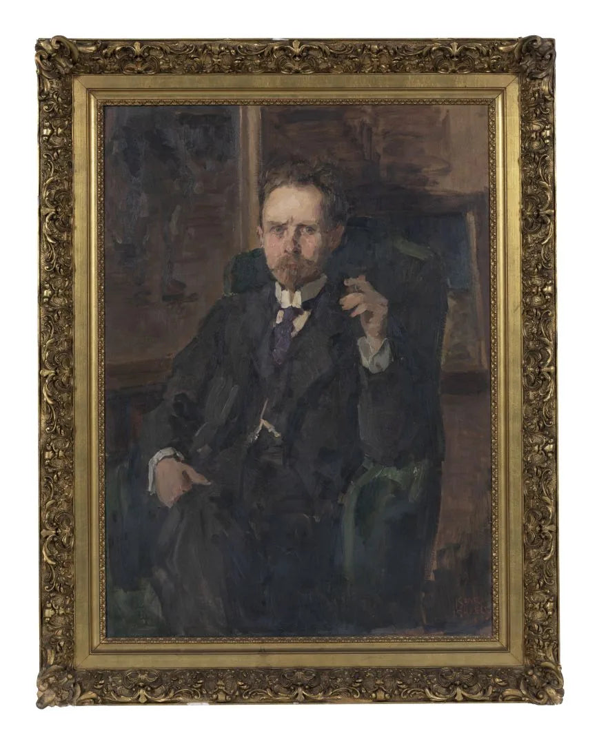 Portrett av H.M. Mennes - Isaac Israëls