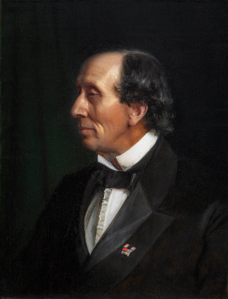 Portrett av Hans Christian Andersen - Carl Heinrich Bloch