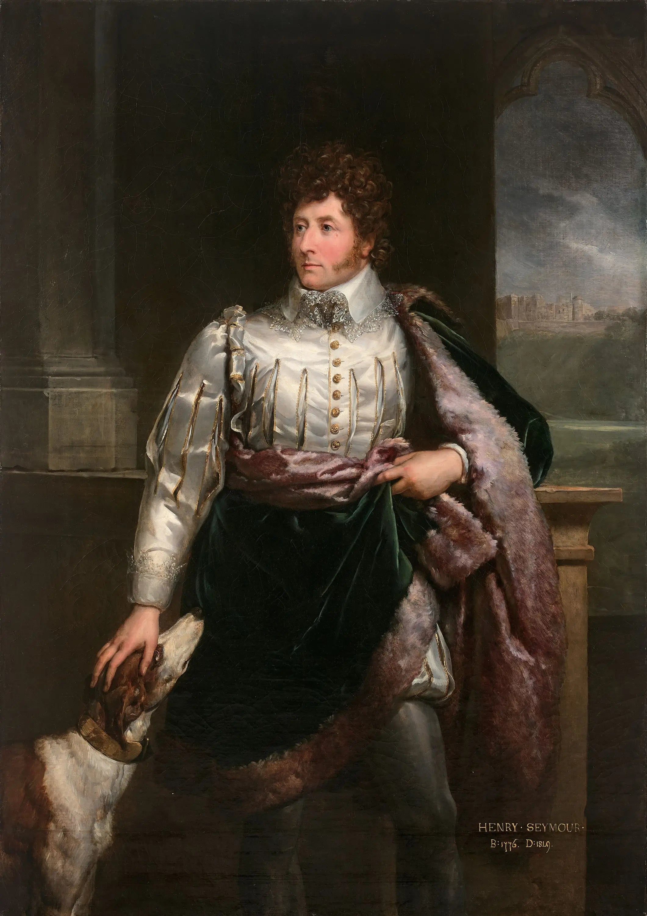 Portrait de Henry Seymour - François Gérard - Alpha Reproduction