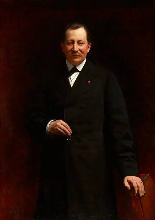 Portrett av Hermann (Jacques) Raffalovich - Léon Bonnat