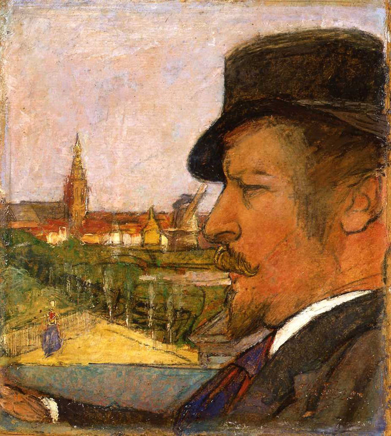 Portrett av Hidde Nijland - Jan Toorop