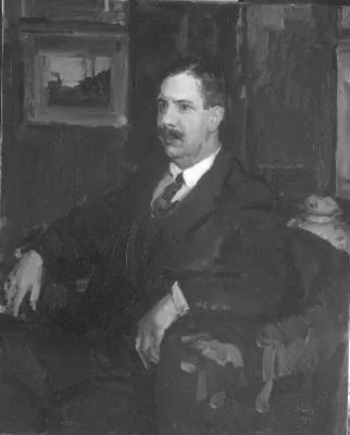 Portrett av J.M.P. Glerum - Isaac Israëls