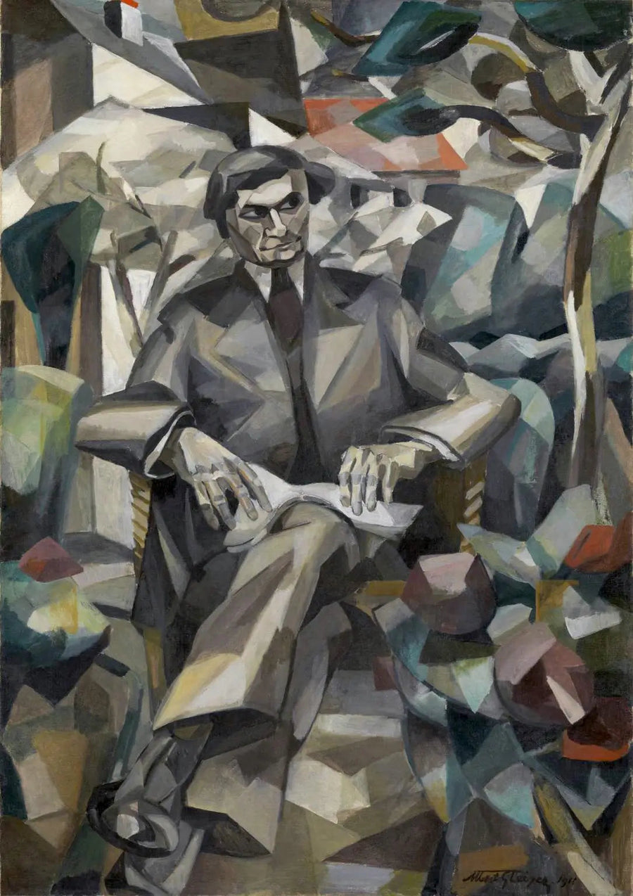 Portrett av Jacques Nayral - Albert Gleizes