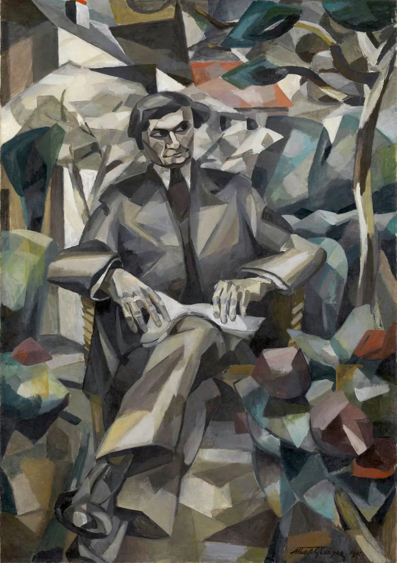 Portrett av Jacques Nayral - Albert Gleizes
