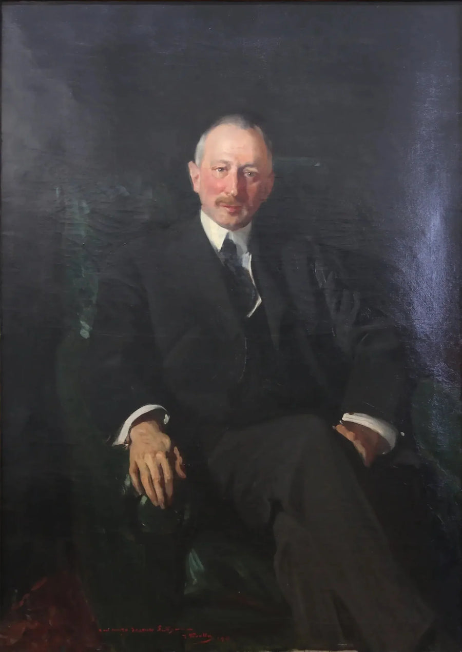 Portrett av Jacques Seligmann - Joaquín Sorolla