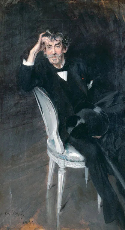 Portrett av James McNeill Whistler - Giovanni Boldini
