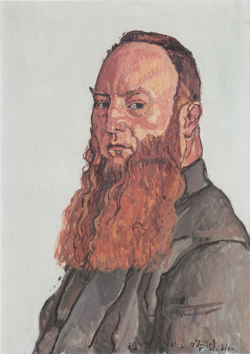 Portrett av James Vibert - Ferdinand Hodler