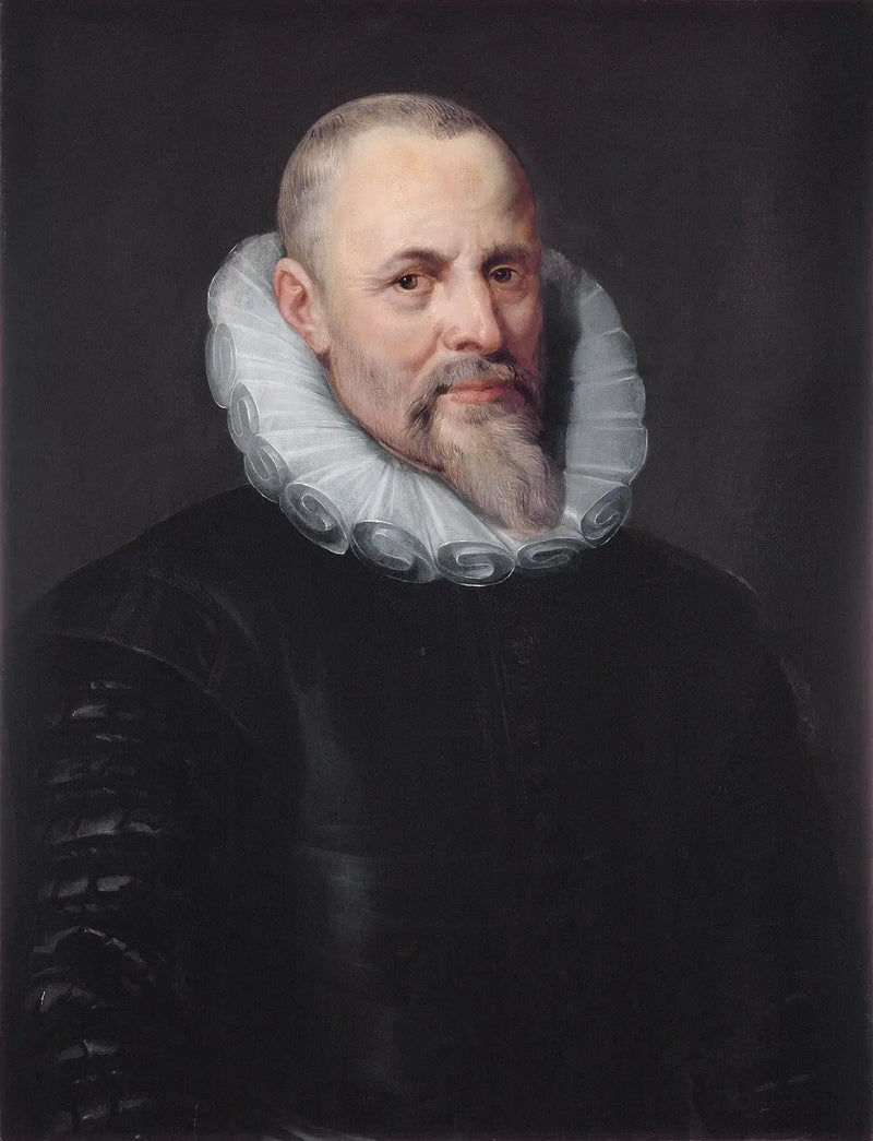 Portrett av Jan Moretus (1543-1610) - Peter Paul Rubens