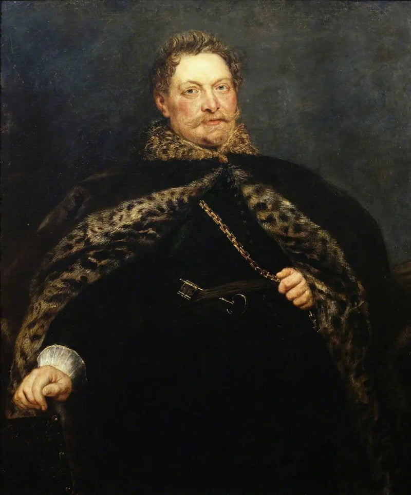 Portrett av Jan van Montfort (1596-1649) - Peter Paul Rubens