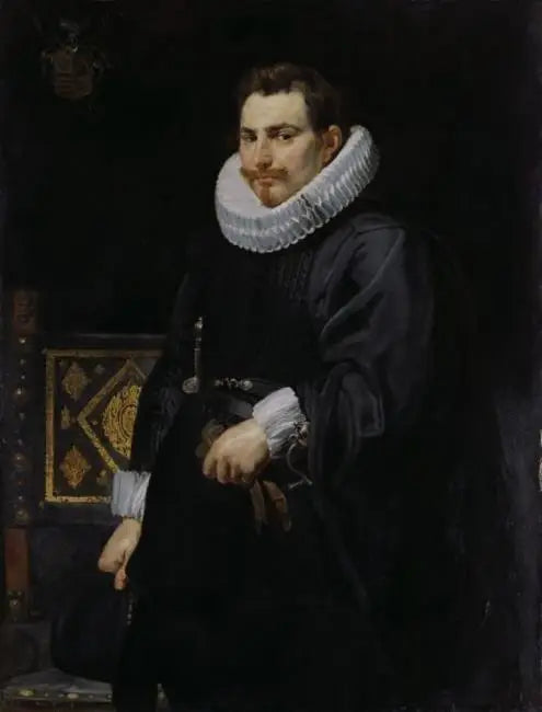 Portrett av Jan Vermoelen (1589-1656), øverstkommanderende for den spanske flåten, 1616 - Peter Paul Rubens