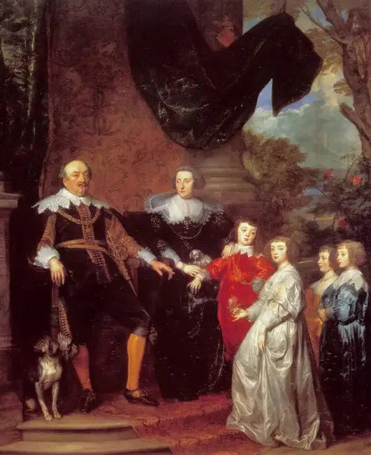 Portrett av Jan VIII (den unge), greve av Nassau-Siegen, med sin familie - Antoine van Dyck

Source:
Portrait de Jan VIII (le Jeune), comte de Nassau-Siegen, avec sa famille - Antoine van Dyck