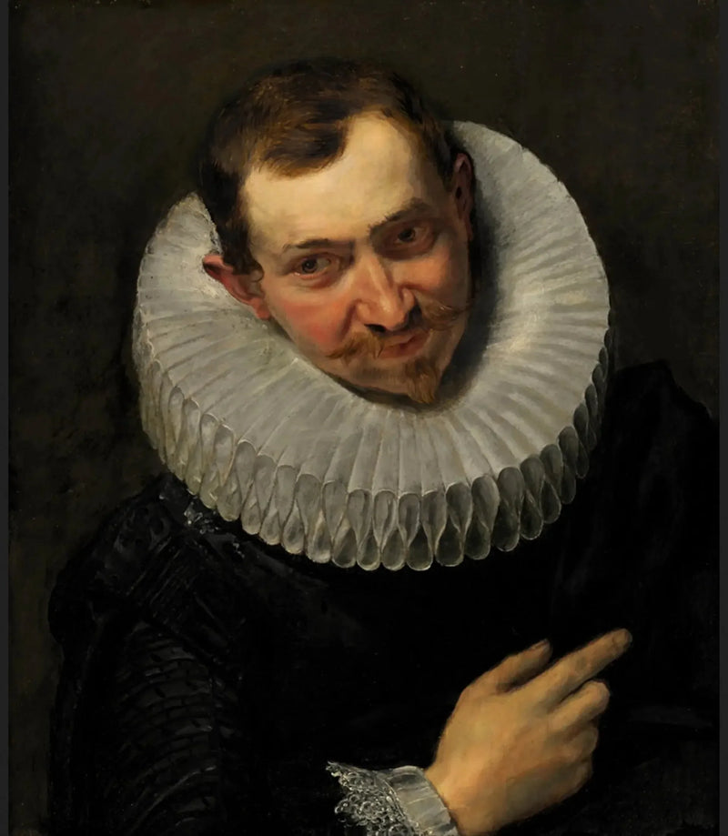 Portrett av Jan Wildens (1586-1653) - Peter Paul Rubens