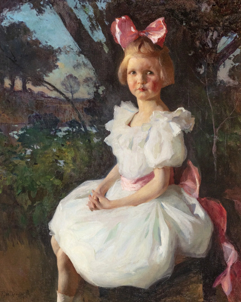 Portrett av Jane Shattuck - Frank Weston Benson