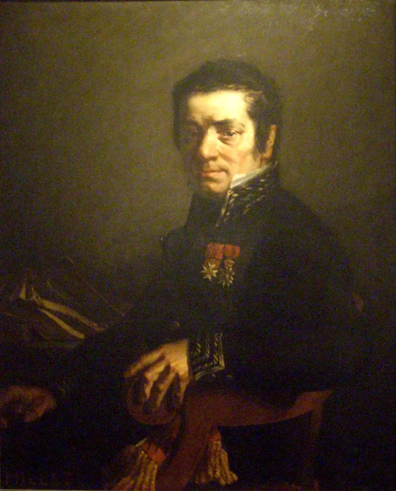 Portrett av Javain, ordfører i Cherbourg fra 1830 til 1833) - Jean-François Millet