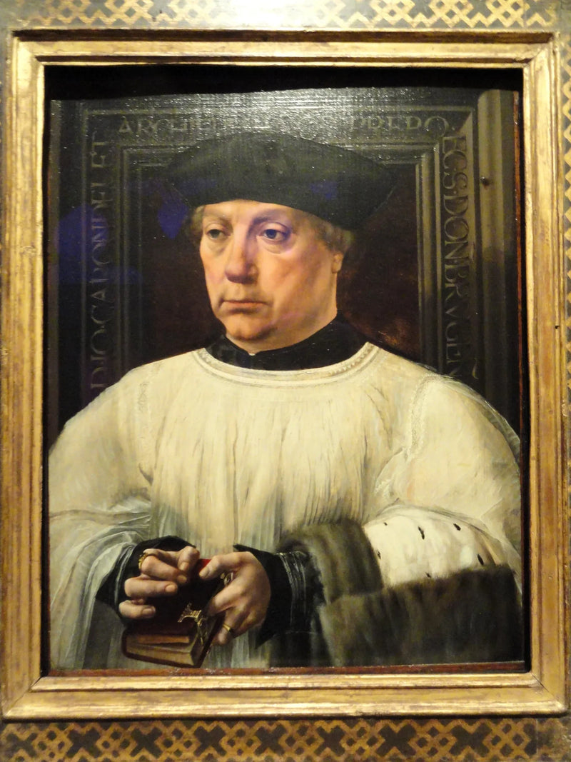Portrett av Jean Carondelet - Jan Gossaert