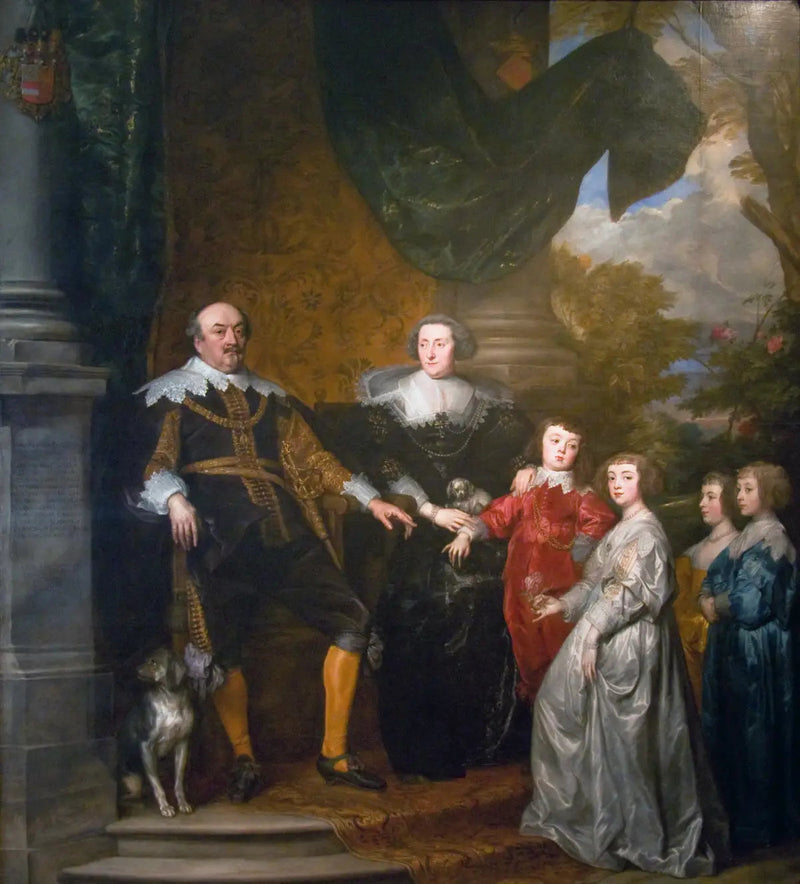 Portrett av Jean, greve av Nassau-Siegen, med sin familie - Antoine van Dyck

Source:
Portrait de Jean, comte de Nassau-Siegen avec sa famille - Antoine van Dyck