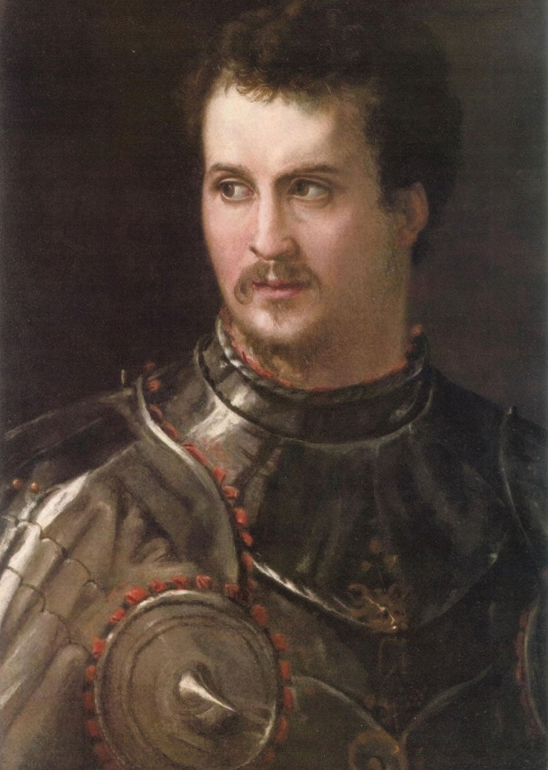 Portrett av Jean des Bandes Noires - Francesco Salviati