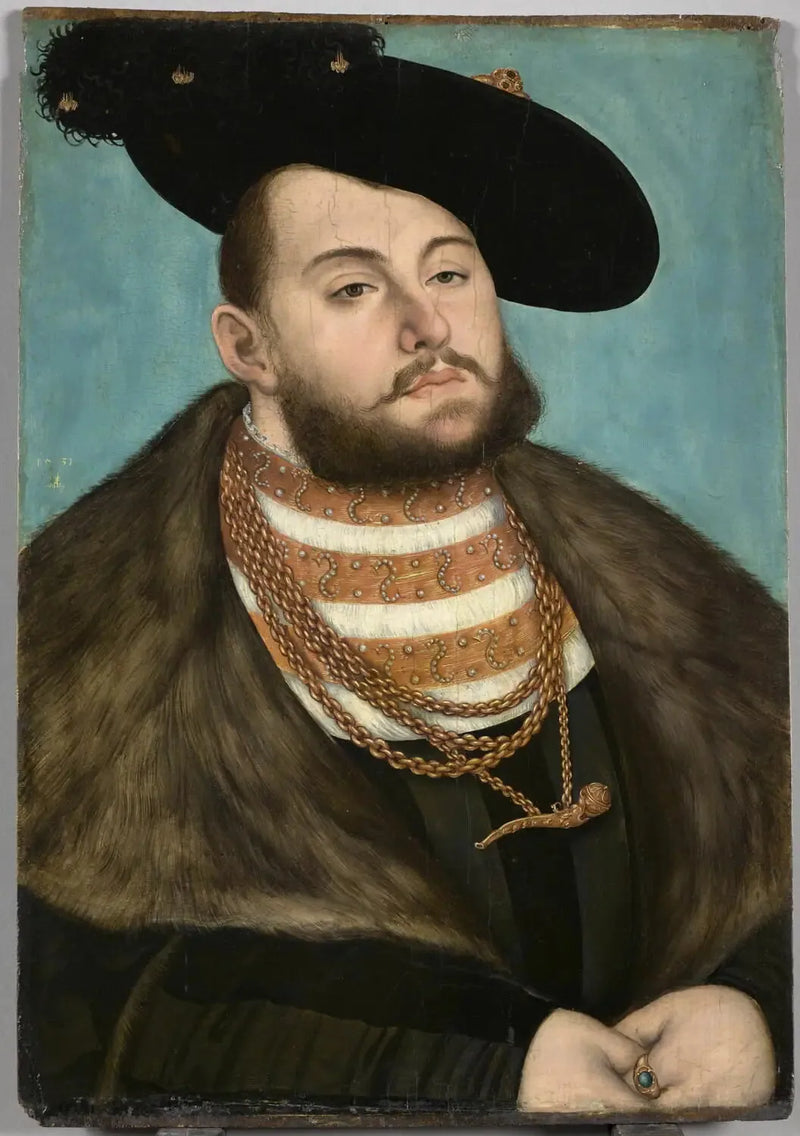 Portrett av Jean-Frédéric den Magnanime - Lucas Cranach den eldre