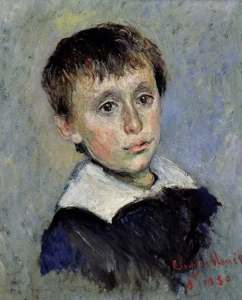Portrett av Jean Monet - Claude Monet