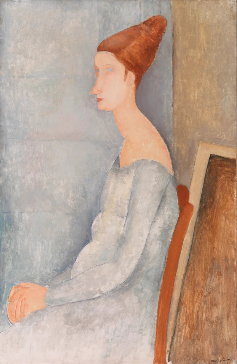 Portrett av Jeanne Hébuterne - Amedeo Modigliani
