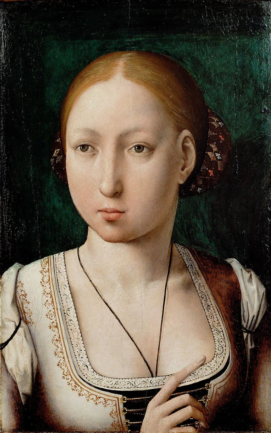 Portrett av Jeanne den gale - Juan de Flandes