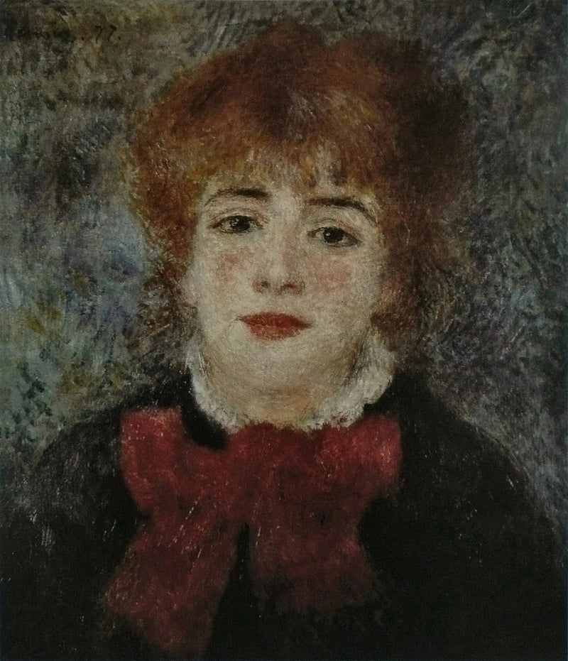 Portrett av Jeanne Samary - Pierre-Auguste Renoir