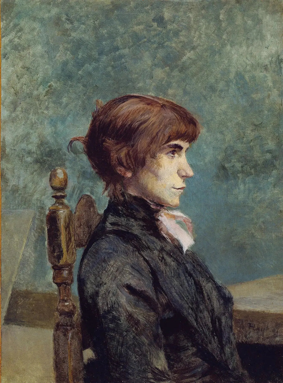 Portrett av Jeanne Wenz - Henri de Toulouse-Lautrec