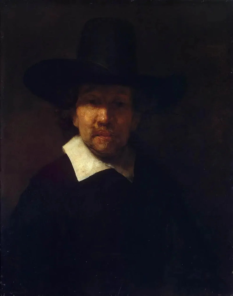 Portrett av Jérémie de Decker - Rembrandt