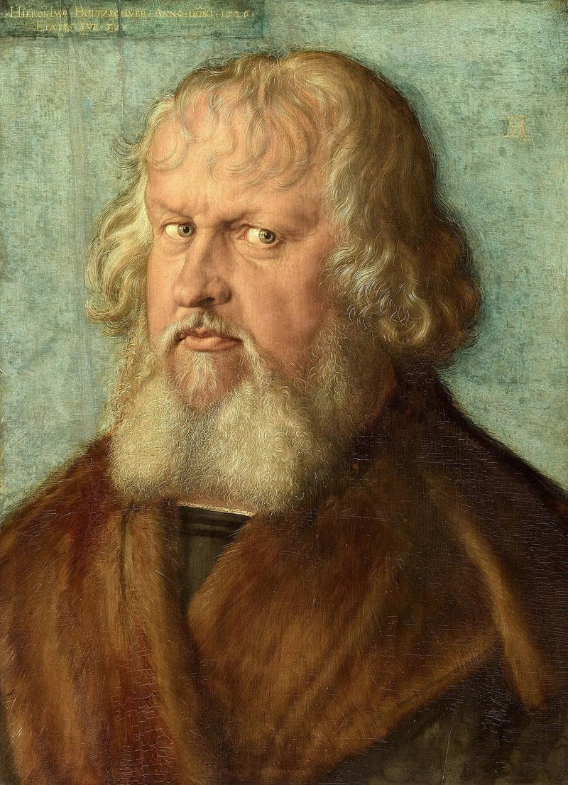 Portrett av Jérôme Holzschuher - Albrecht Dürer