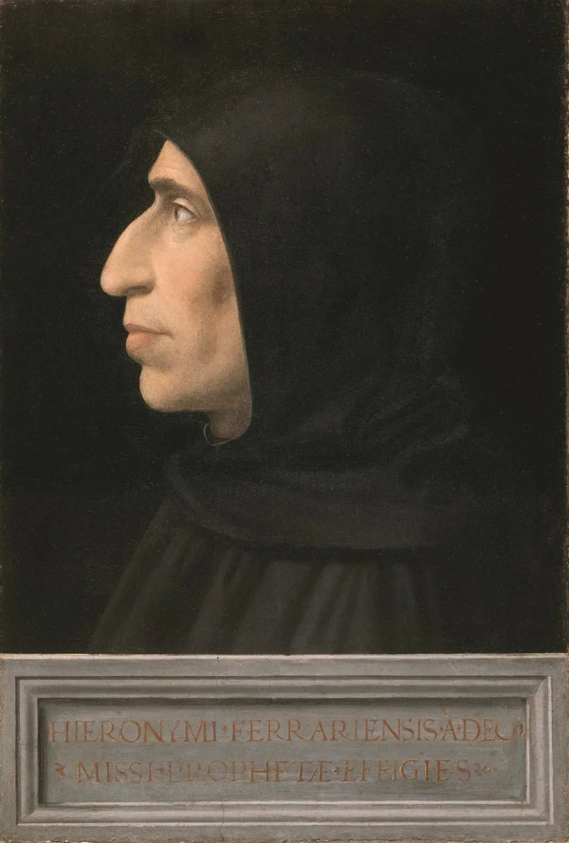 Portrett av Jérôme Savonarola - Fra Bartolomeo