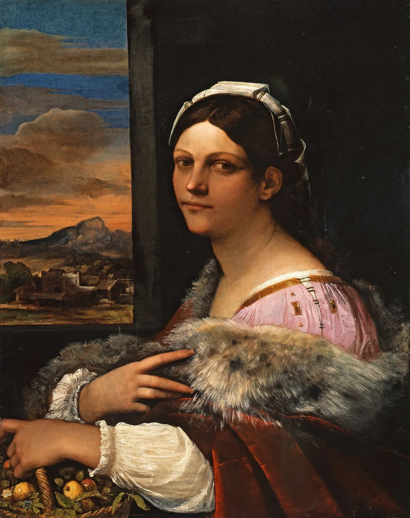 Portrett av ung dame - Sebastiano del Piombo