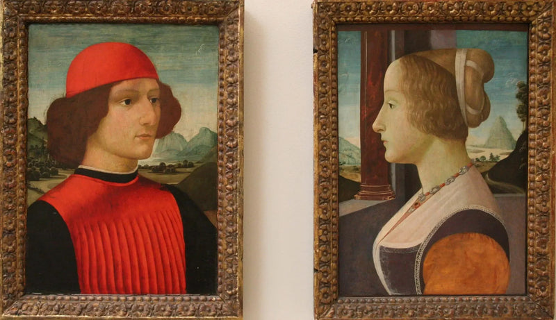 Portrett av ung kvinne - Domenico Ghirlandaio