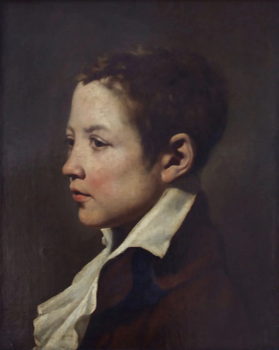 Portrett av ung gutt - Jacques-Louis David
